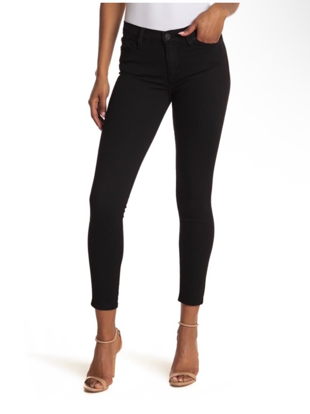 Hudson Jeans Black High-Rise Skinny (women’s 31)